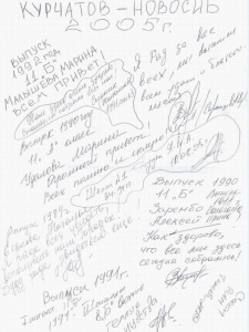 Памятный лист 2