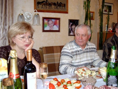 праздничное застолье!