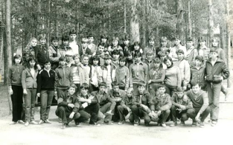 Первая смена, 1-ый отряд 1985 год