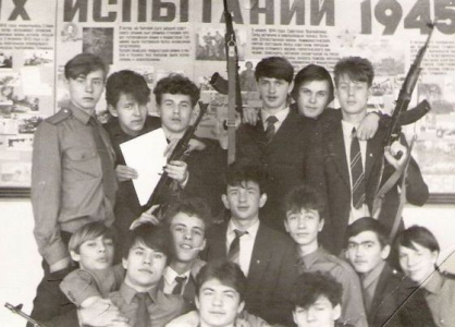 Урок НВП 10 а класс 21-го выпуска