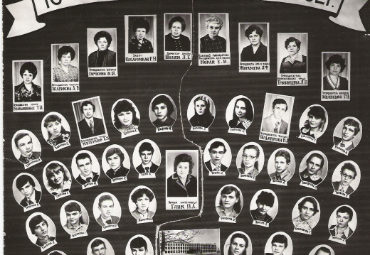 выпуска средней школы № 2 1982 года