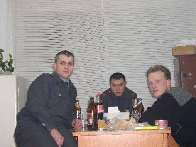 Обычнае дежурство участковых Курчатова...
