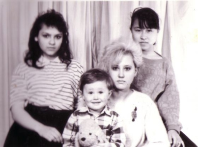 Наташа и Саша Кравчук