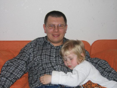 Госп. Гребенников с дочкой