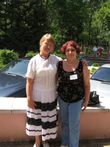 Таня Качанова и Наташа Денисенко