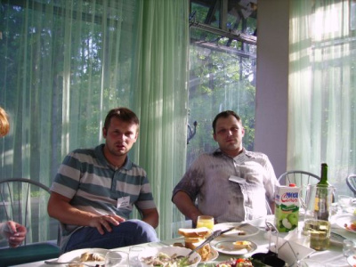 Влад Никитченко, Сережа Ледохович. Выпускники 1991 года.